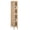 Tan, variant on See-Through Metal Locker - Double Tier - 1 Wide - 6 Feet High - 12 Inches Deep - Blue - Unassembled