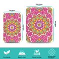 thumbnail image 5 of 2pcs Sacred Symbolic Coffee Maker Mat - Ethnic Mandala Art, 4-Layer Absorbent & Non-Slip Kitchen Counter Mat, 5 of 5