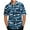 Blue, variant on ZCFZJW Aloha Hawaiian Shirts for Men Funny Tropical Printed Beach Holiday Shirt Big and Tall Casual Short Sleeve Button-Down Shirts Blue XXXXXL