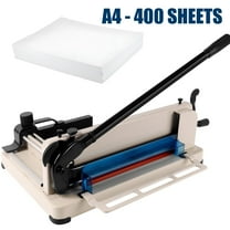 KNOPT Heavy-Duty Guillotine Paper Cutter, 12 inch Safety Lock Ergonomic Handle Paper Cutter, Trimmers Cards Leather for Office Home ​