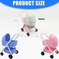 thumbnail image 3 of Miniature Baby Cradle Model Figure Doll House Nursery Room Scene Display Accessory Realistic Design 1/12 Scale Furniture, 3 of 9