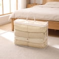 thumbnail image 6 of TACILIP Clothes Storage, 1PC PVC Transparent Zipper Household Storage Bag Waterproof -proof Storage Bag Clothing Quilt Storage Bag, Home Gifts, 6 of 6
