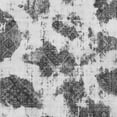 thumbnail image 1 of Ahgly Company Indoor Square Abstract Gray Modern Area Rugs, 4' Square, 1 of 4