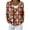 Wine, variant on Women's Fashion Long Sleeve Christmas Snowman Snowflake Print Jacket Cardigan for Holiday Party and Casual Daily Wear,Green,S