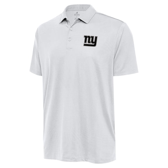 Men's Antigua  White New York Giants-Ellipse Performance Polo