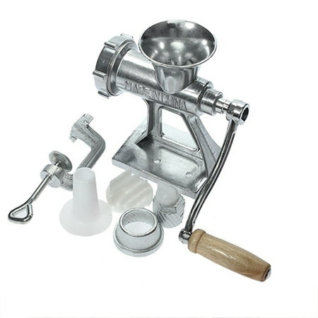 

iaksohdu Multifunctional Hand Operating Crank Meat Grinder Heavy Duty Cast Manual Mincer