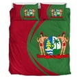 thumbnail image 4 of Suriname Flag Coat Of Arms Bedding Set Circle RLT7, 4 of 5