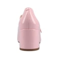 thumbnail image 4 of Journee Womens Okenna Low Heel Square Toe Pumps, Widths Available, 4 of 10