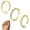 B-Gold, variant on 3pcs Gold Filled Toe Rings for Women,Open Adjustable Golden Toe Ring Set Thin Band Beach Foot Jewelry for Summer Open Adjustable Toe Rings