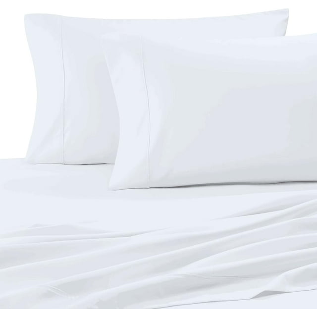 Pc Premium Queen Sheet Set ( Flat Fitted & Pillow Cases) Cotton Thread Count Cool Crisp & Breathable Queen Bed Sheet Set Deep Pocket Percale Sheets Light