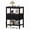 Black, variant on Sweetcrispy Adult 1-Drawer Nightstand with Charging Station, USB & Type-C Ports, Metal Frame, White