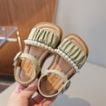 thumbnail image 5 of Paokuoon Little Kids Girls Sandals Toddler Summer Outdoor Casual Beach Shoes Walking Shoes, 5 of 10