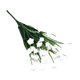 thumbnail image 1 of Toystoory La flor plástica artificial deja la decoración floral del hogar de los bonsais de 7 ramas Decoración blanco, 1 of 4