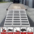 thumbnail image 7 of Kojooin Ramps for Pickup Trucks,Aluminum Loading Ramps 1500lbs Capacity,Tri-Fold Ramp for ATV,Motorcycle,Lawn Mower,Truck Bed,Dirt Bike, 7 of 7