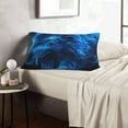 thumbnail image 6 of Lsque Wolf Pattern Pillow Case – Soft & Cozy Throw Pillow Cover, Hypoallergenic Cushion Case for Sleeping Women with Envelope Closure-16"x24", 6 of 6