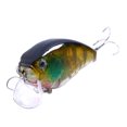 thumbnail image 4 of Cebo duro de pesca Sunnimix Crankbait de peces pequeños 2,36 pulgadas con 2 anzuelos triples, 4 of 8