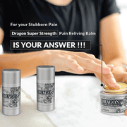 Dragon Pain Relief Super Strength Pain Relieving Balm, Terpene Blend, 2oz Jar