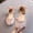 Pink, variant on Dpytoraw Summer Korean Version Rhinestone Soft Sole Girls' Sandals Princess Shoes Children's Shoes Spring Girl Leather Shoe Trend Girls Sandals Size 6