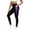 Purple, variant on Feancey Yoga Leggings for Women with Pocket High Waisted Butt Lifting Workout Leggings Breathable Quick Dry Athletic Tights Color Block Skinny Pants Army Green L