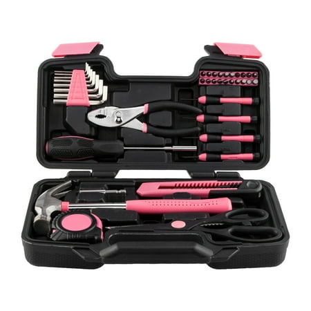 

OverPatio Hand Tool Set 39pcs Items Included Household Tool Kit with Case
