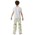 thumbnail image 5 of FORMRS Kids Pajama Pants with Pockets Size 6-8Y Boys Lounge Sleep Bottoms, Purple Birds Teapots, 5 of 8