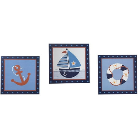 Lambs & Ivy Bedtime Originals Sail Away Wall Decor