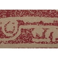 thumbnail image 4 of VHC Brands Sawyer Mill Red Farmhouse Living Textured Fabric Shower Curtain for Bath 72x72, 4 of 6