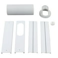 thumbnail image 3 of Air Conditioner Window Vent Kit Plate Universal Adapter Hose Portable AC Window Sealing Set for 150mm 130mm Hose, 3 of 14