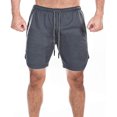 thumbnail image 2 of Men's 2 in 1 Running Sport Shorts, Lightweight, Gym, Training, Quick Drying, 2 of 5