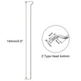 thumbnail image 2 of Unique Bargains 1.2mm x 140mm (5.5 inch) Steel Z Pull/Push Rods Parts for RC Airplane Plane Boat (Pack of 20), 2 of 3