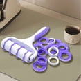thumbnail image 2 of Celebrate New 2024 Cake Cookie Pie Cutter Fondant Strip Ribbon Cutter Sugarcraft Tool Rolling Pin Embosser Roller Set Tools Tray, 2 of 7