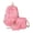Hot Pink, variant on Clearance!!!3 Piece Red Bow Print Backpack Set, Lightweight Adjustable Straps Lightweight, Nylon Multi Compartment Bookbag, Cute Aesthetic Laptop Daypack for Back to School Travel Daily Use
