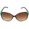 thumbnail image 2 of Jessica Simpson Women's J5012 Retro UVA and UVB Protective Cat Eye Fashion Sunglasses, 56mm, 2 of 6