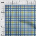 thumbnail image 1 of oneOone Polyester Lycra Fabric Madras Check Print Fabric BTY 56 Inch Wide, 1 of 4