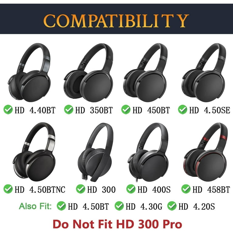 Hd 350bt Sennheiser Hd Cushions SOULWIT Ear Pads Cushions