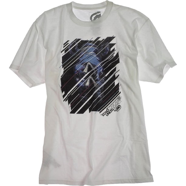 Ecko Unltd. Camiseta gráfica Cut Run Rhino para hombre, blanca, XXX-Large