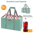 thumbnail image 4 of Bolso utilitario WONDAY, plegable, extragrande, 56 x 28 x 33 cm, color verde, 4 of 7