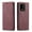Wine Red, variant on Dteck Wallet Case For Samsung Galaxy A71 2020 (not Fit A70), Premium PU Leather Wallet case Magnetic Flip Folio [Kickstand Feature] with ID&Credit Card Pockets,Brown