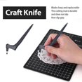 thumbnail image 4 of Tundralight Aluminum Alloy Adjustable Circle Drawing Tool, 304 Stainless Steel Compass for Drafting, Woodworking Small and Portable, 4 of 5