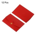 thumbnail image 3 of REGALWOVEN Mini Envelopes, Small Holders Retro Gold Heart Design for Weddings and Birthdays Red, 3 of 6