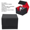 thumbnail image 4 of Card Storage Box Large Capacity PU Leather Card Storage Box with Magnetic Closure for 130 Cards and Above Standard Size Tarot Cards, 4 of 7