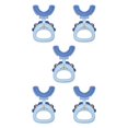 thumbnail image 1 of Monstrate Cepillo de en forma de U de mano para niños pequeños Cepillo de de 360 grados Boca completa Limpieza de la lengua Viajes Suministros Type2 NO2, 1 of 6