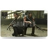 ultra pro the walking dead rick & daryl playmat with storage tube