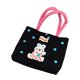thumbnail image 1 of Bolso de mano bordado para mujer, novedoso, informal y elegante, para viajes y citas. Negro, 1 of 9