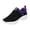 Dark Purple, variant on Jkety Womens Running Shoes Women's Wendy Silk Womens Shoes Womens Lace Up Loafers Comfortable & Light-Weight Dark Purple,7.5