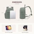 thumbnail image 6 of Lovevook Mini Backpack Purse for Daily Use, Cute Backpack for Women with Chic Puffer Fabric Ultra-Light & Easy Care, 6 of 8