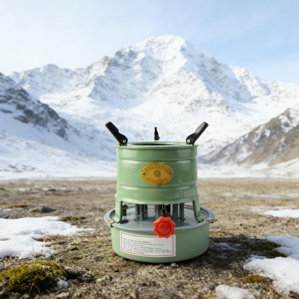 Versatile Portable Kerosene Stove  Compatible with Diesel & Alcohol for Camping, Picnics, and Home Heating  Efficient Cooker for Cooking & Boiling