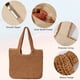 thumbnail image 3 of GOLDTIMO Bolsas de playa para mujer – Bolso de hombro tejido grande y suave de verano, bolsa de paja para vacaciones de verano, 3 of 5