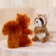 thumbnail image 5 of Peluche realista de ardilla o mapache de Waroomhouse, juguete de peluche suave y lindo para decoración del hogar, guardería, zoológico, recuerdos, perfecto para Navidad o para niños., 5 of 9