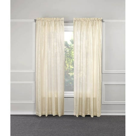 Whisper Crushed Satin Panel Walmart Com